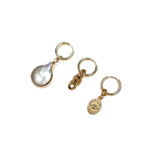 Load image into Gallery viewer, elevate gold latch back hoop earring pack
